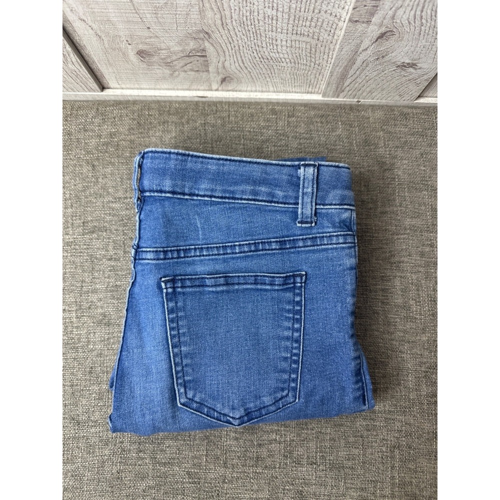 Wonder Nation Girls Skinny Fit Blue Jeans Size 12 Stretch Denim - Picture 3 of 7